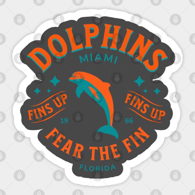 Miami Dolphins Sticker by lakokakr